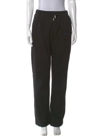 Pre-owned Off-white 2021 Wide Leg Pants In Black