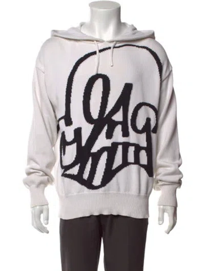 Pre-owned Off-white 2021 X Katsu Recycled Knit Hoodie Hoodie In Multicolor
