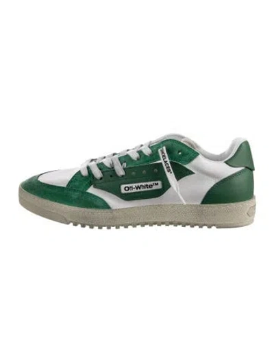 Pre-owned Off-white 2021-2022 Canvas Sneakers In Green