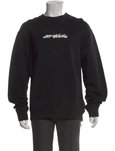 Pre-owned Off-white 2022 Arrow Sweatshirt In Black