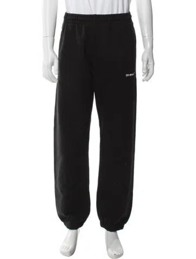 Pre-owned Off-white 2022 Arrows Lounge Bottoms In Black