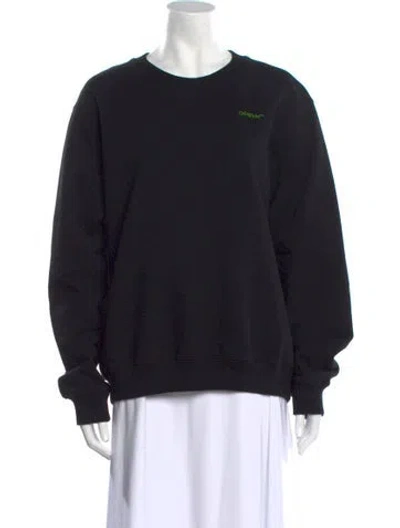 Pre-owned Off-white 2022 Arrows Sweatshirt In Black