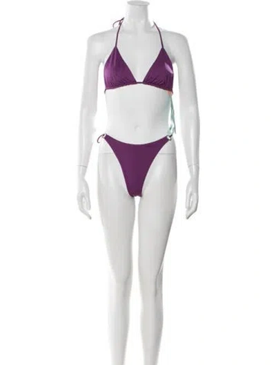 Pre-owned Off-white 2022 Bikini In Purple