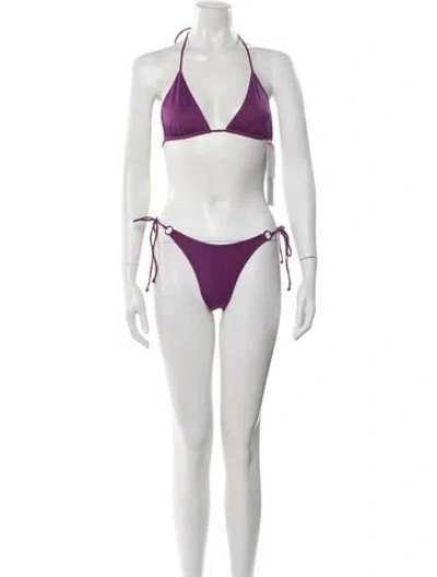 Pre-owned Off-white 2022 Bikini W/ Tags In Purple