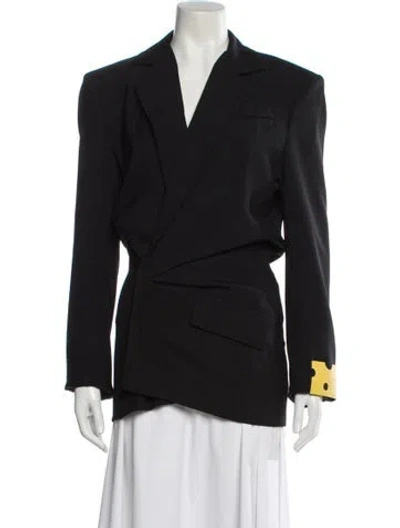 Pre-owned Off-white 2022 Blazer In Black