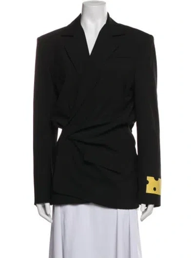 Pre-owned Off-white 2022 Blazer In Black