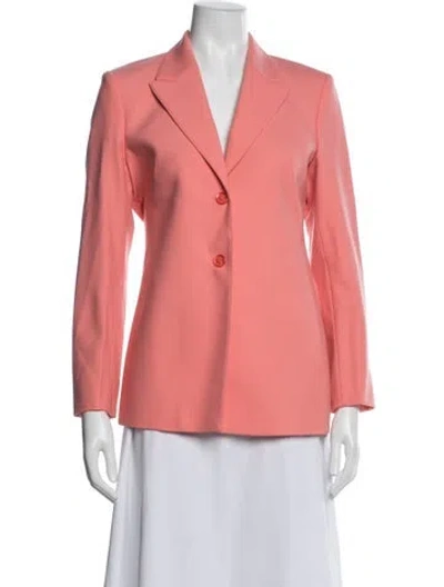 Pre-owned Off-white 2022 Blazer In Pink