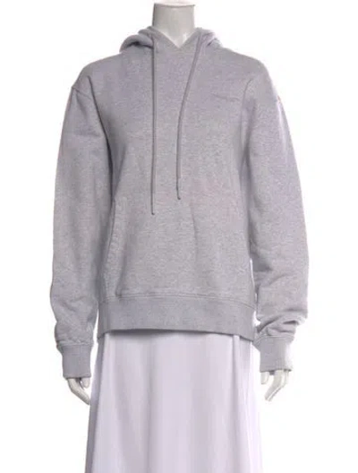 Pre-owned Off-white 2022 Crew Neck Hoodie In Grey