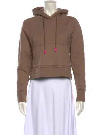 Pre-owned Off-white 2022 Crew Neck Sweatshirt In Brown