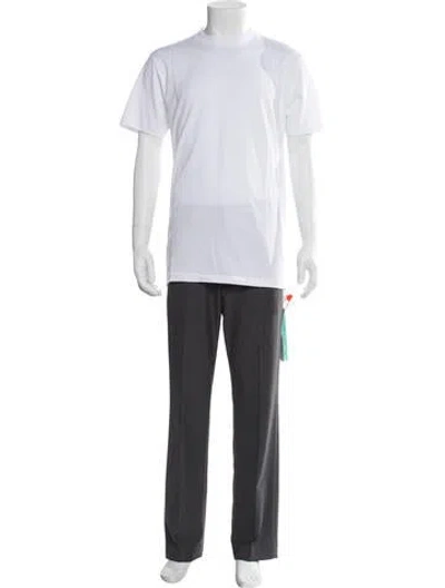 Pre-owned Off-white 2022 Crew Neck T-shirt W/ Tags In White