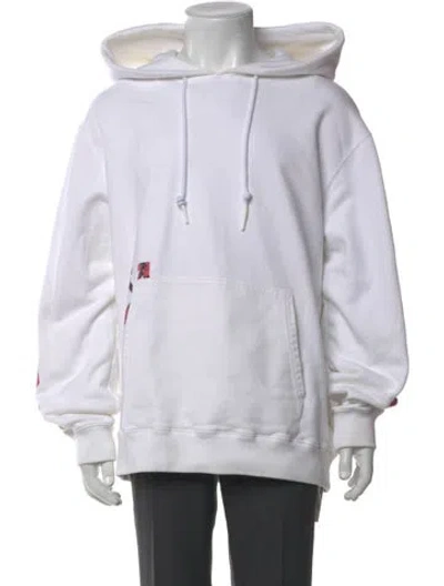 Pre-owned Off-white 2022 Diagonal Hoodie In Neutral