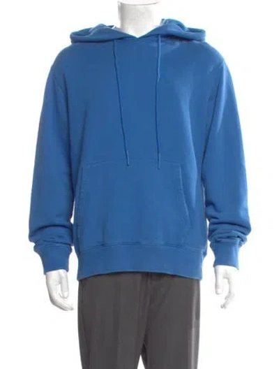 Pre-owned Off-white 2022 Diagonals Hoodie In Blue