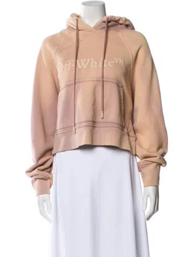 Pre-owned Off-white 2022 Graphic Print Hoodie In Neutral