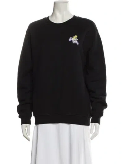 Pre-owned Off-white 2022 Graphic Print Sweatshirt In Black
