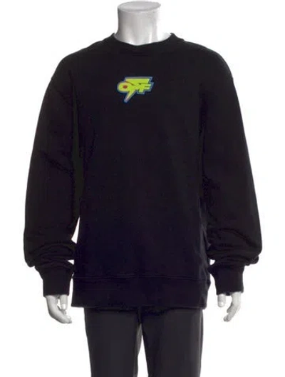 Pre-owned Off-white 2022 Graphic Print Sweatshirt In Black