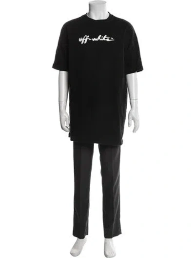 Pre-owned Off-white 2022 Graphic Print T-shirt In Black