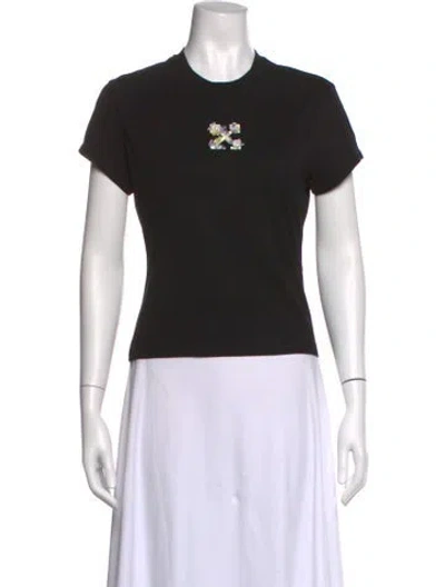 Pre-owned Off-white 2022 Graphic Print T-shirt In Black