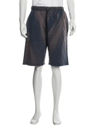Pre-owned Off-white 2022 Jogger Shorts W/ Tags In Blue