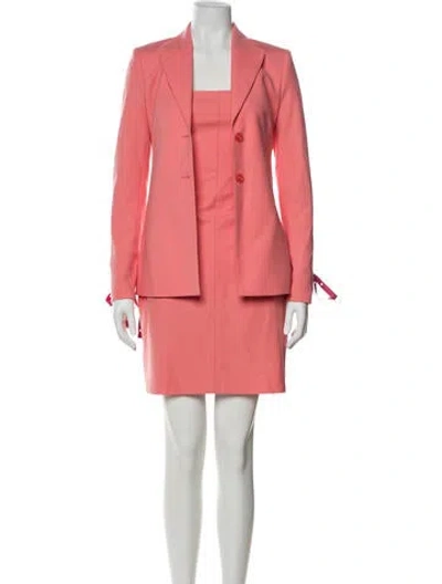 Pre-owned Off-white 2022 Knee-length Dress W/ Tags In Pink