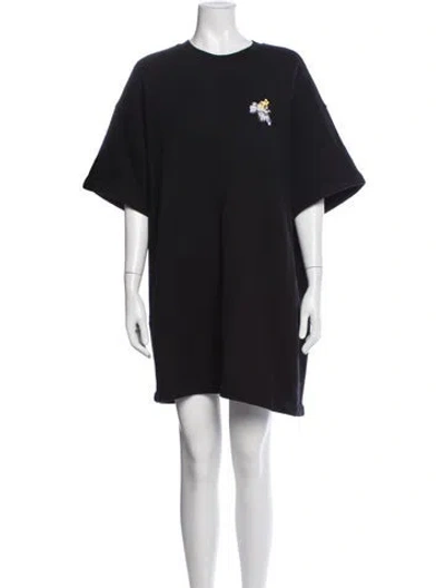 Pre-owned Off-white 2022 Mini Dress In Black