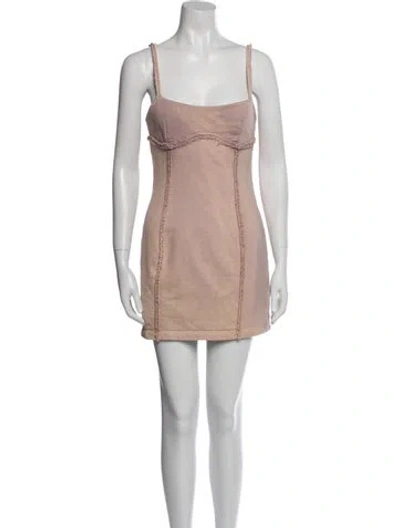 Pre-owned Off-white 2022 Mini Dress In Neutral