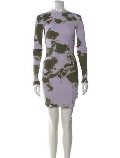 Pre-owned Off-white 2022 Mini Dress W/ Tags In Green