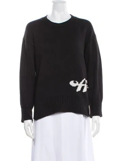 Pre-owned Off-white 2022 Printed Sweater In Gray