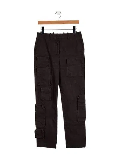 Pre-owned Off-white 2022 Straight Leg Jeans In Black