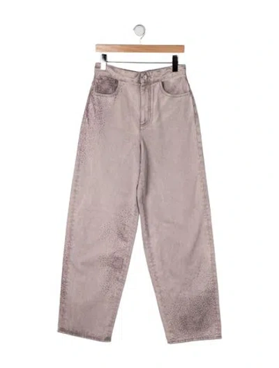 Pre-owned Off-white 2022 Straight Leg Jeans In Neutrals