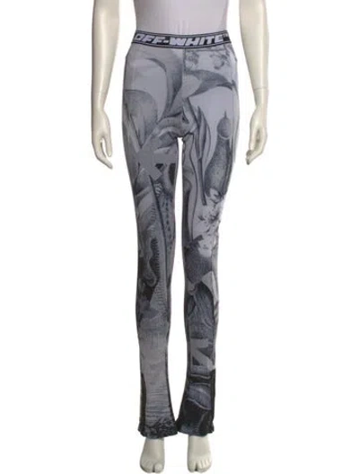 Pre-owned Off-white 2022 Straight Leg Pants In Gray