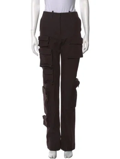 Pre-owned Off-white 2022 Straight Leg Pants In Neutral