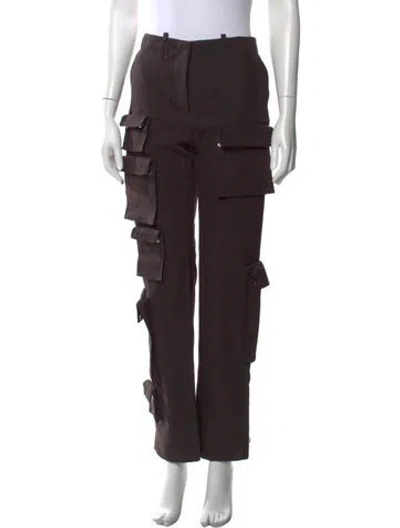 Pre-owned Off-white 2022 Straight Leg Pants In Neutral