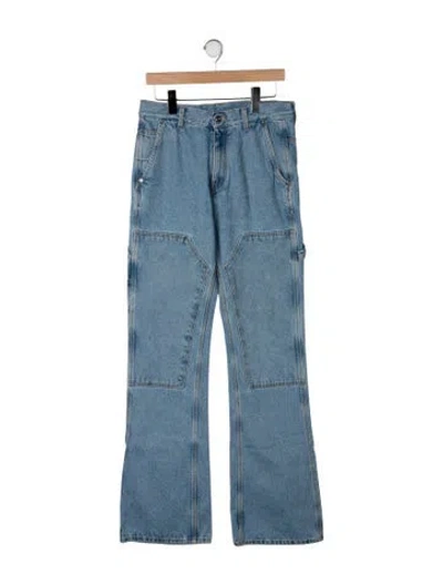 Pre-owned Off-white 2022 Straight-leg Jeans In Blue