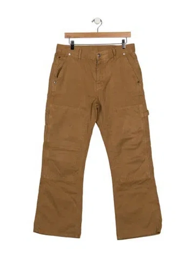 Pre-owned Off-white 2022 Straight-leg Jeans In Brown