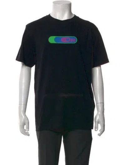 Pre-owned Off-white 2022 Weed T-shirt In Black