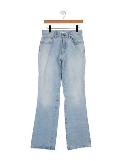 Pre-owned Off-white 2022 Wide Leg Jeans In Blue