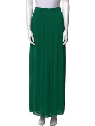 Pre-owned Off-white 2022 Wide Leg Pants In Green