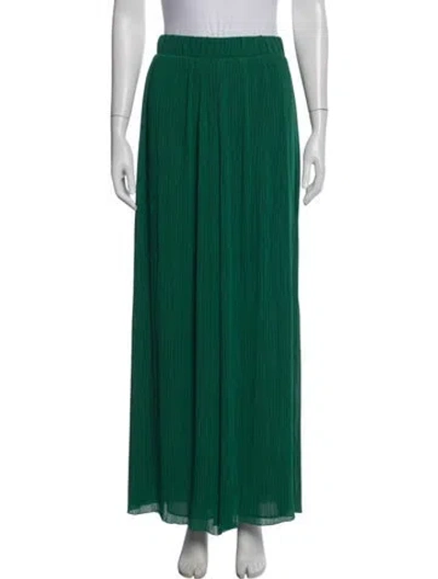 Pre-owned Off-white 2022 Wide Leg Pants In Green