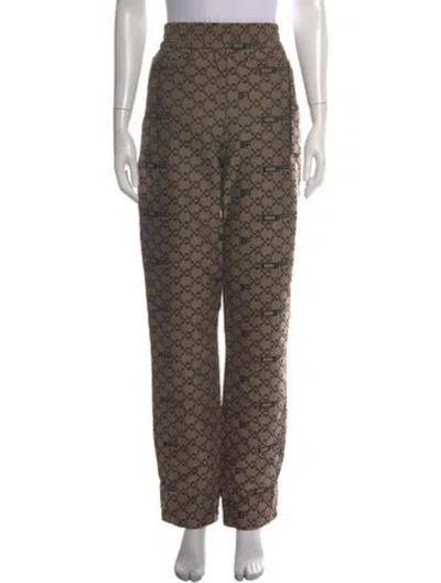 Pre-owned Off-white 2022 Wide Leg Pants In Neutrals