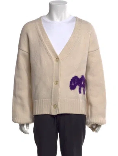 Pre-owned Off-white 2022 Wool Sweater In Neutral