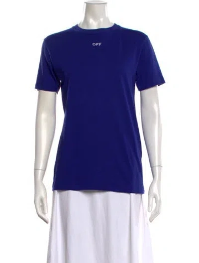 Pre-owned Off-white 2023 Arrow T-shirt In Blue