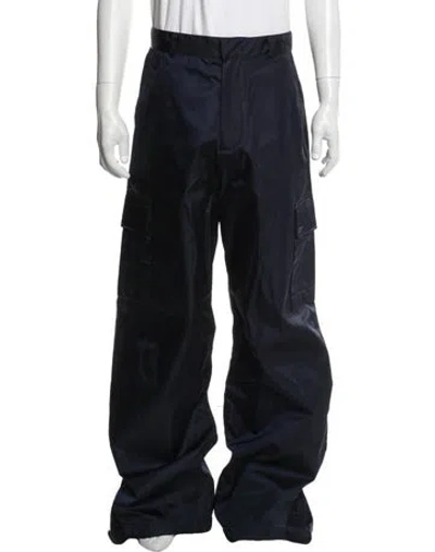 Pre-owned Off-white 2023 Cargo Pants In Blue