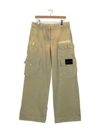 Pre-owned Off-white 2023 Cargo Pants In Green