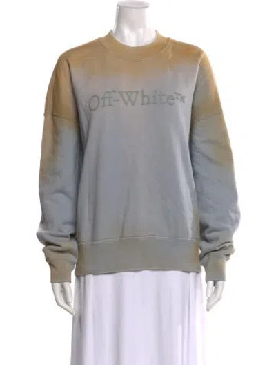 Pre-owned Off-white 2023 Graphic Print Sweatshirt In Neutral