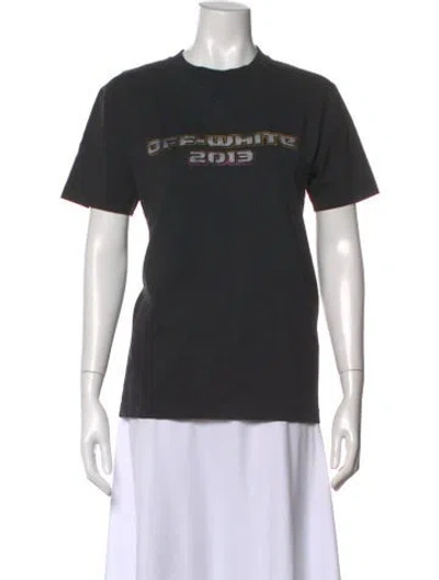 Pre-owned Off-white 2023 Graphic Print T-shirt In Black