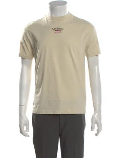 Pre-owned Off-white 2023 Graphic Print T-shirt In Neutral
