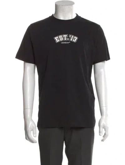 Pre-owned Off-white 2023 Graphic Print T-shirt W/ Tags In Black