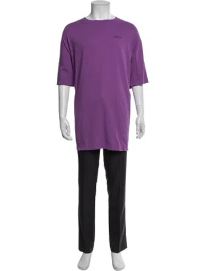 Pre-owned Off-white 2023 Jumbo Arrow T-shirt In Purple