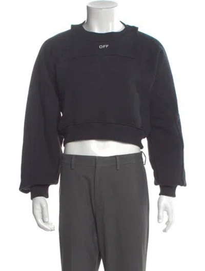 Pre-owned Off-white 2023 Logo Sweatshirt In Gray