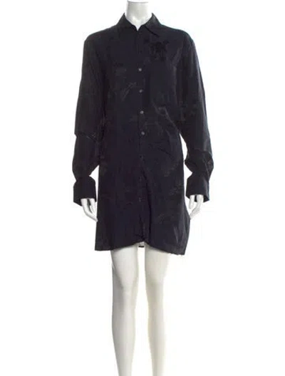 Pre-owned Off-white 2023 Mini Dress W/ Tags In Black